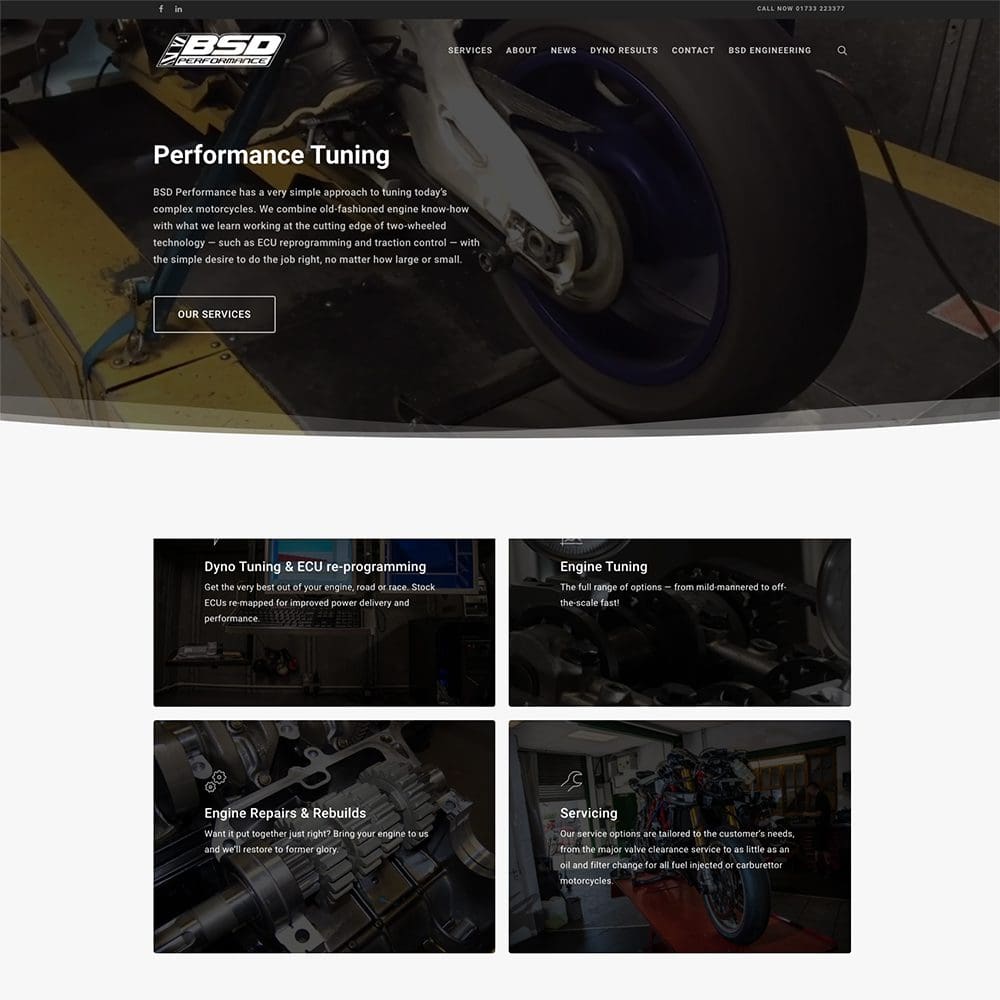 BSD Performance Homepage
