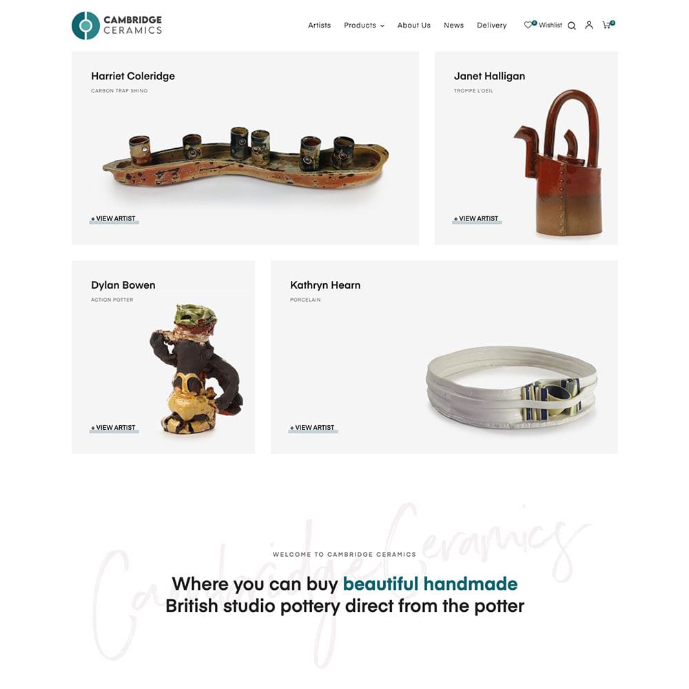 Cambridge Ceramics Homepage